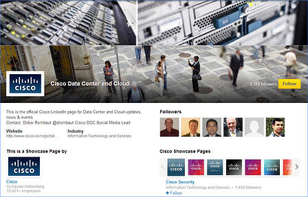 cisco-linkedin-showcase-page