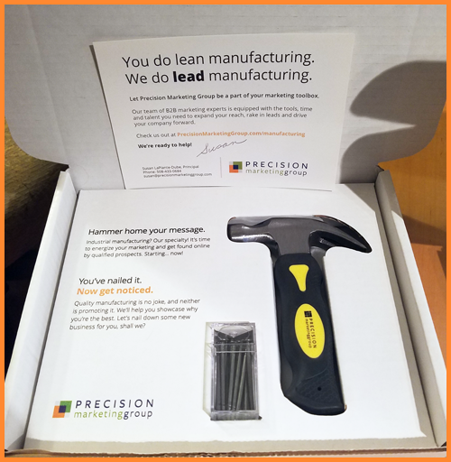 PMG Example of Direct Mail for Re-engaging Leads