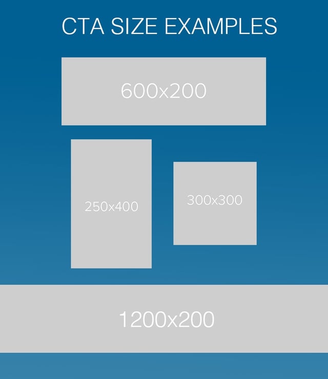 CTA Size Examples