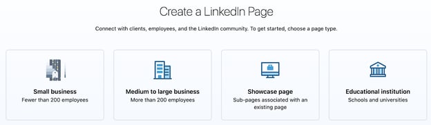 creating a company page on linkedin